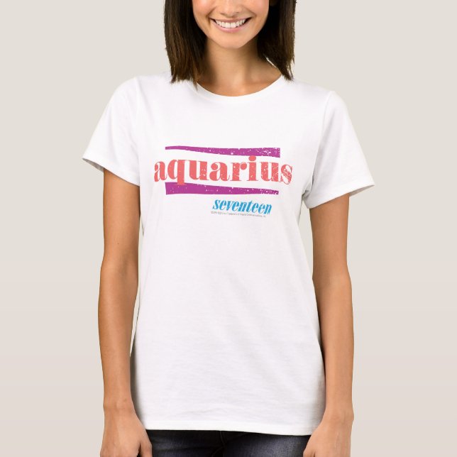 Aquariusrosor Tee Shirt (Framsida)