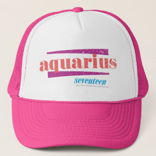Aquariusrosor Truckerkeps