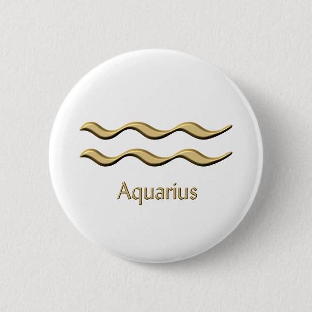 Aquariussymbol Knapp (Framsida)