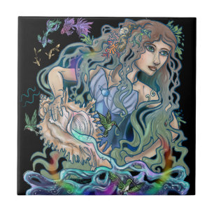 AquariusZodiac Kakelplatta