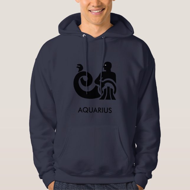 AquariusZodiac Munkjacka (Framsida)