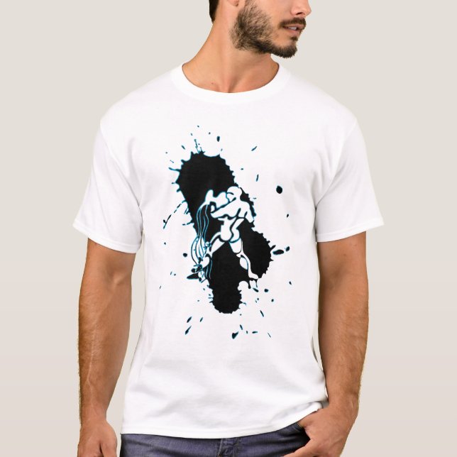 AquariusZodiac T Shirt (Framsida)