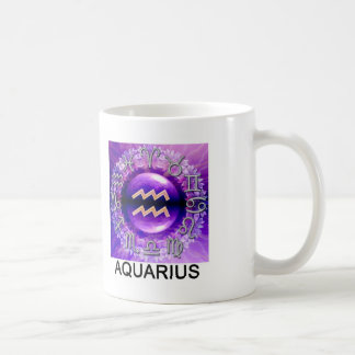 AquariusZodiac undertecknar muggen Kaffemugg