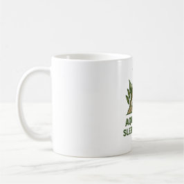 Aquascape. Sov. Upprepa. - Minimalistiskt Aquarium Kaffemugg