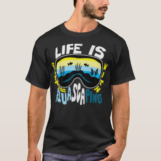 Aquascaping Aquarium Underwater T Shirt