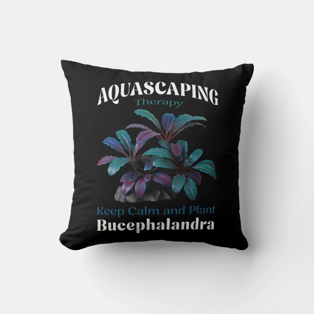 Aquascaping Therapy – Keep Calm and Plant Bucephal Kudde (Framsida)