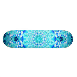 Aquasnöre, delikat abstrakt Mandala Skateboard Bräda 19,5 Cm