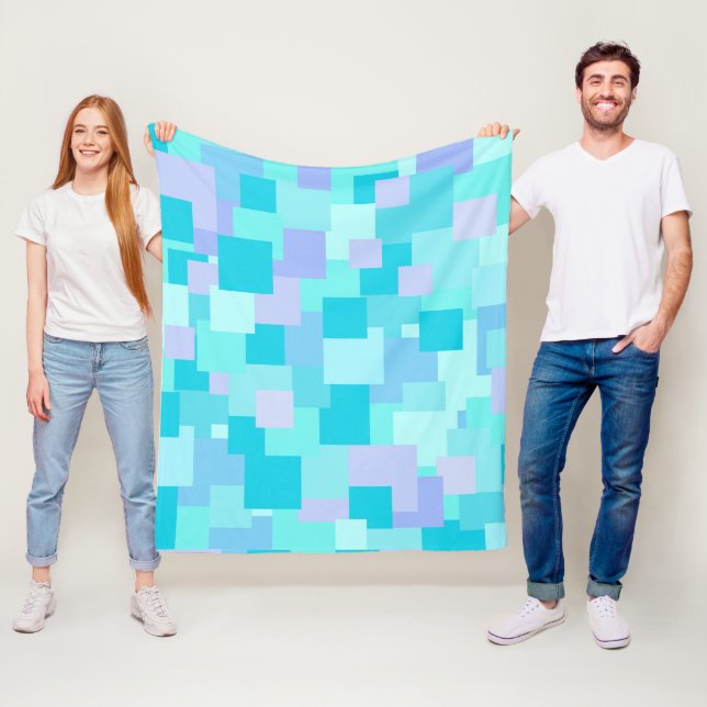 Aquasquare Cubed Fleecefilt (På plats)
