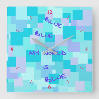 Aquasquare Cubed Fyrkantig Klocka