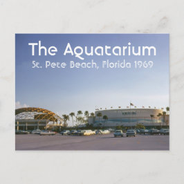 Aquatarium St. Pete Beach, Florida Postcard Vykort