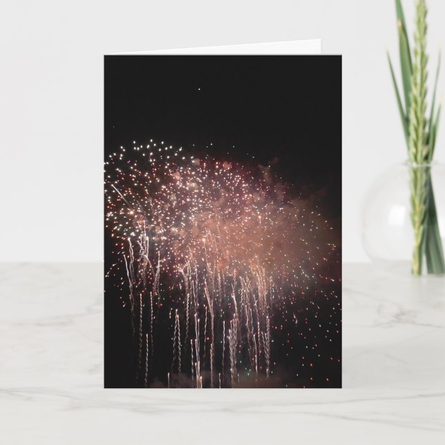 "Aquatennial Fireworks" Gratulationskort nr 1 Kort (Framsida)