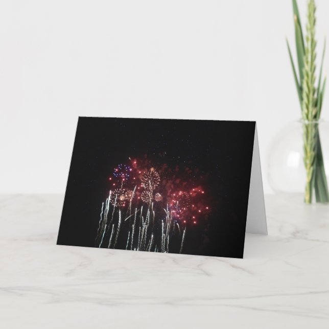 "Aquatennial Fireworks" Gratulationskort nr 3 Kort (Framsida)
