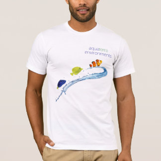 AquaTerra miljöer bemannar skjortan Stylized T-shirt