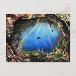 Aquatic Cave Vykort