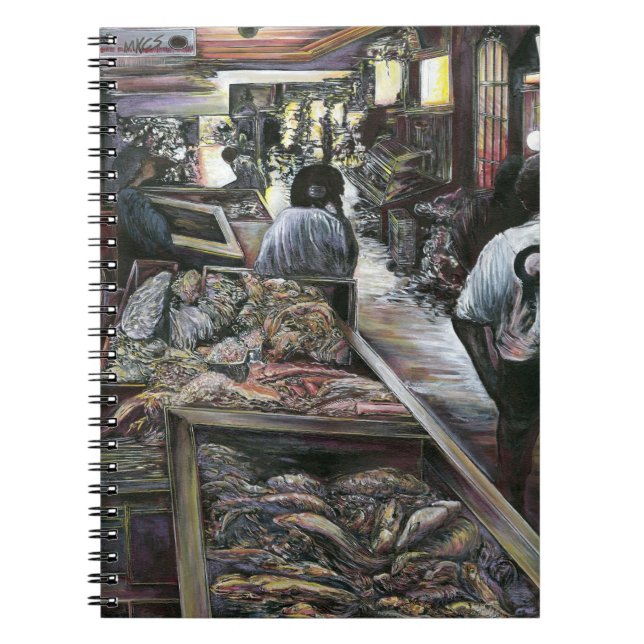 Aquatic, men kysst med Desert Vind, Jerusalem Anteckningsbok (Framsidan)