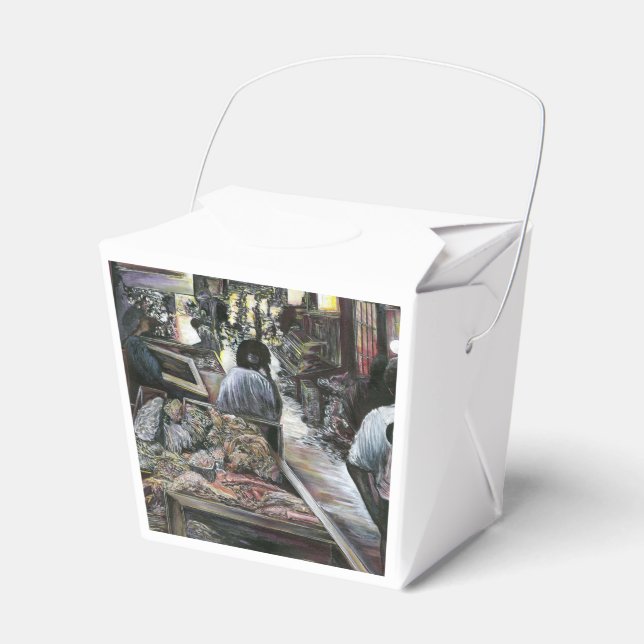 Aquatic, men kysst med Desert Vind, Jerusalem Presentaskar (Framsidan Sidan)