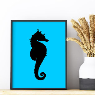 Aquatic Sea Horse Fototryck