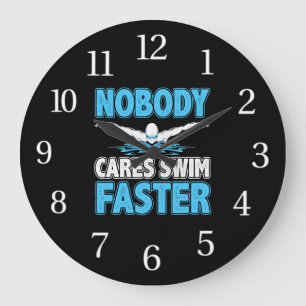 Aquatic Sport Simma Coach Practice Swimmer Swimmin Stor Klocka