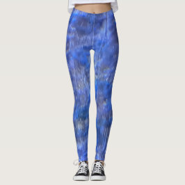 Aquatic Sten Mönster Leggings