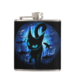 Aquaticat - Surreal Cat in Deep Ocean Fantasy Fickplunta