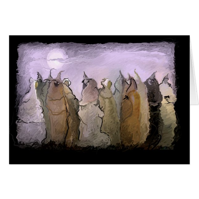 ** AqUelArrE ** Hälsningskort (Framsidan Horizontal)