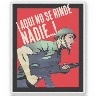 AQUI NO SE RINDE NADIE! KLISTERMÄRKEN