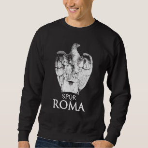 Aquila - den romerska örnen sweatshirt