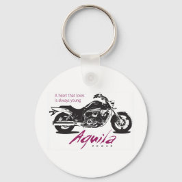 Aquila Yound i Heart Nyckelring