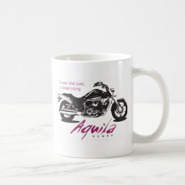 Aquila Yound på hjärta Kaffemugg