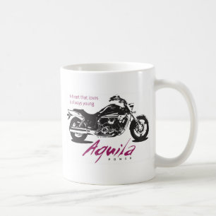 Aquila Yound på hjärta Kaffemugg
