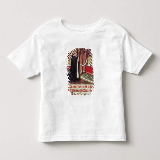 Aquinas'Libro de Horas de Alfonso el T Shirt (Framsida)