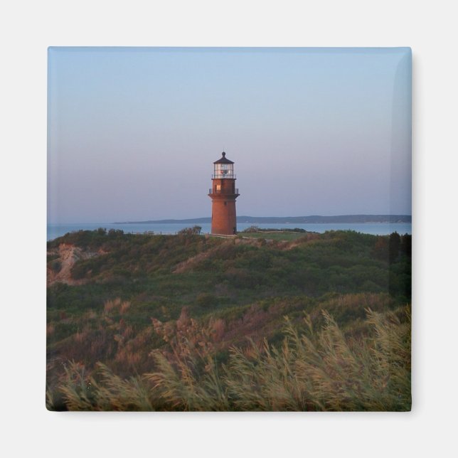 Aquinnah Sunset and Lighthouse Magnet (Framsidan)