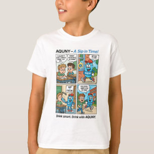 AQUNY - En sipp i tiden! Funny Hydration Hero Teck T Shirt