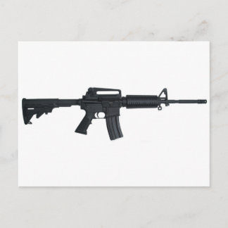 AR15 överfallsgevär Vykort