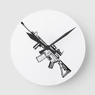 AR15 RUND KLOCKA