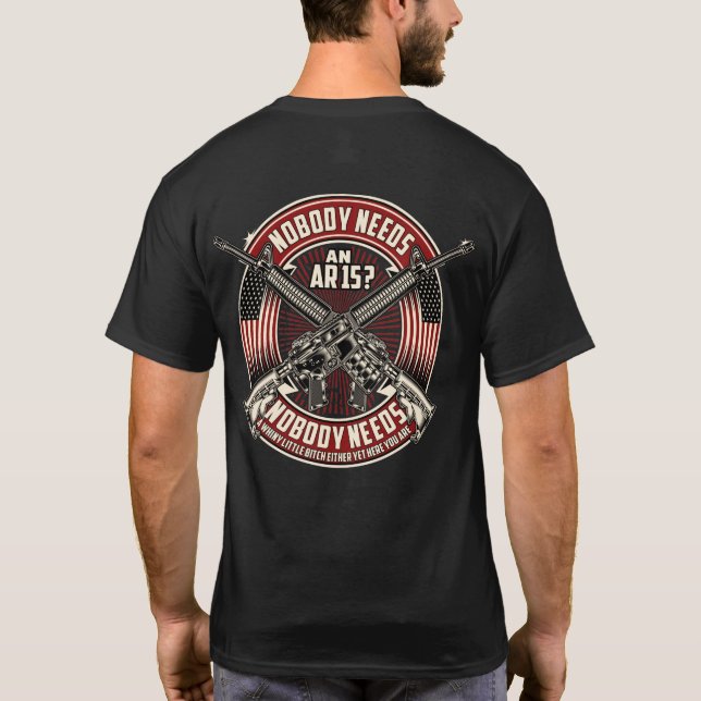 AR15 T SHIRT (Baksida)