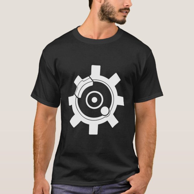 Ar-15 Bolt Ansikte T Shirt (Framsida)