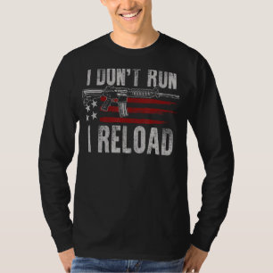 AR-15 Gun American Flagga I Springa I Relinad I Do T Shirt
