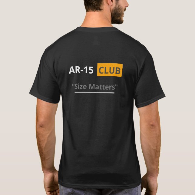 AR-15 Hub T Shirt (Baksida)