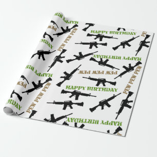 AR-15 Mödradagskvällning Papprare Presentpapper