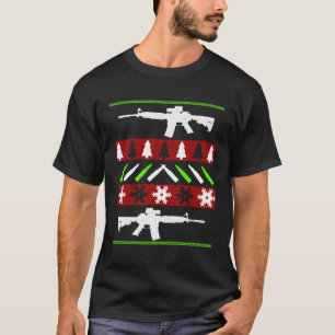 Ar-15 Rifle Ugly Gun T Shirt