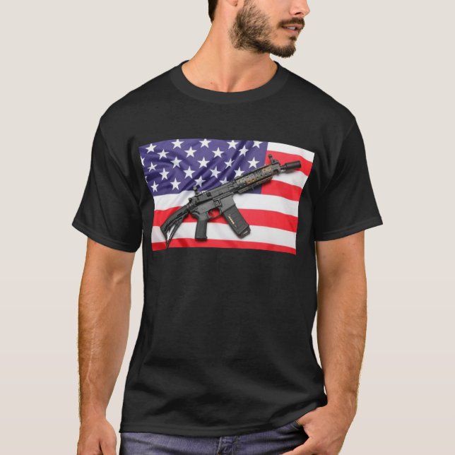 AR-15- TEE SHIRT (Framsida)