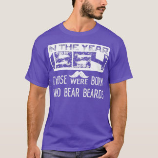 År 1964 föddes de som bär skägg t shirt