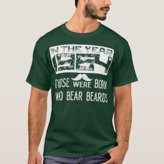 År 1964 föddes de som bär skägg t shirt