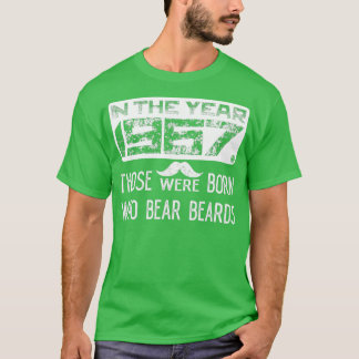 År 1967 föddes de som bär skägg t shirt