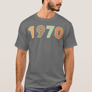 År 1970 Född på 70-talet kille T Shirt