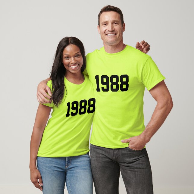 År 1988 t-shirt (Unisex)
