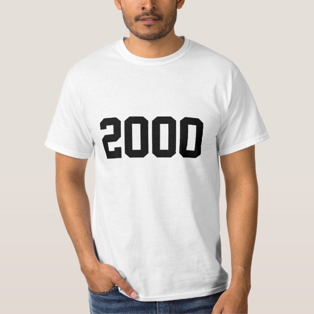 År 2000 tee (Framsida)