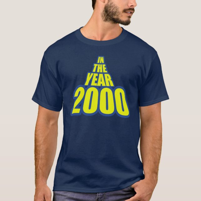 År 2000 tee shirt (Framsida)