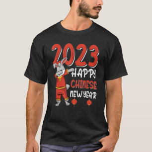År 2010 för kaninskt kanin Lycklig T Shirt